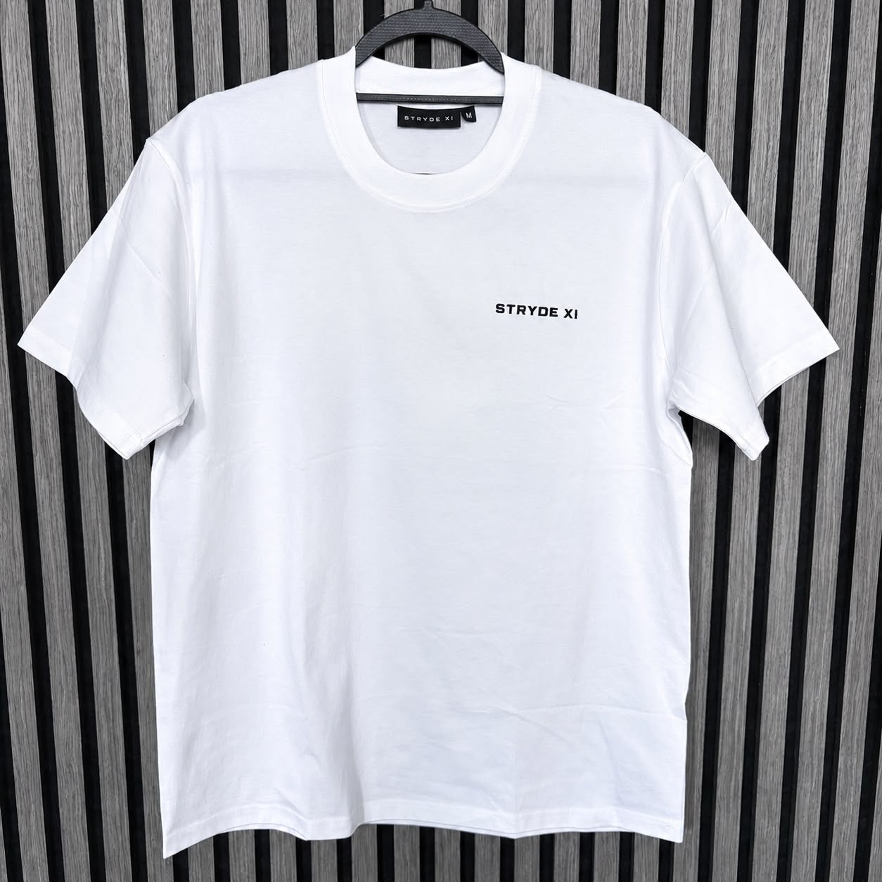 STRYDE XI White T-Shirt Cotton Unisex