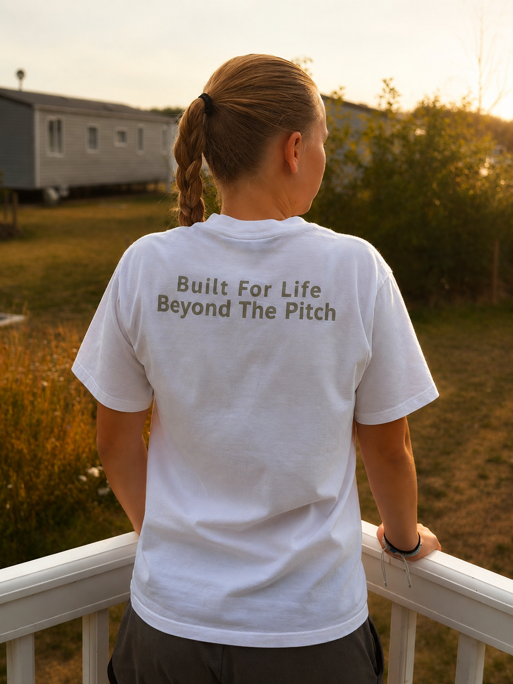 STRYDE XI White T-Shirt Cotton Unisex